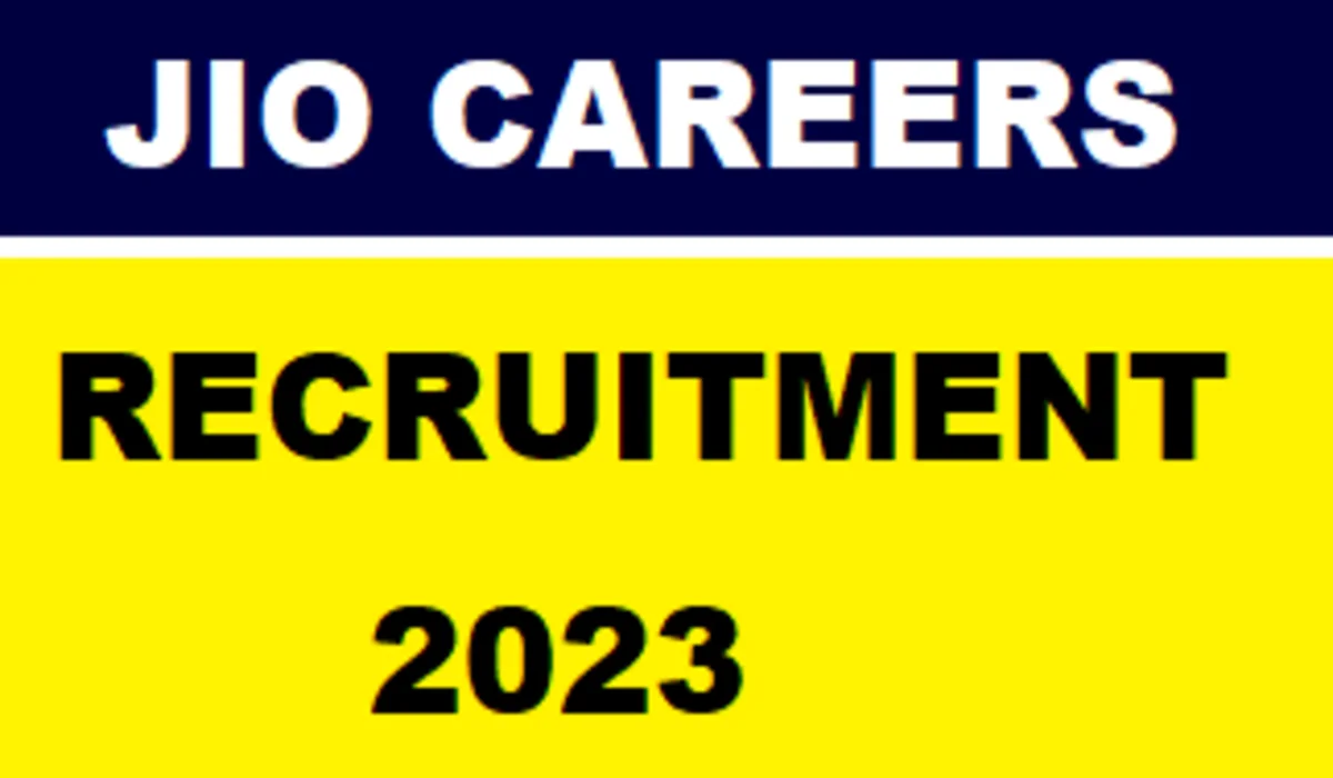 Jio Career job Vacancy