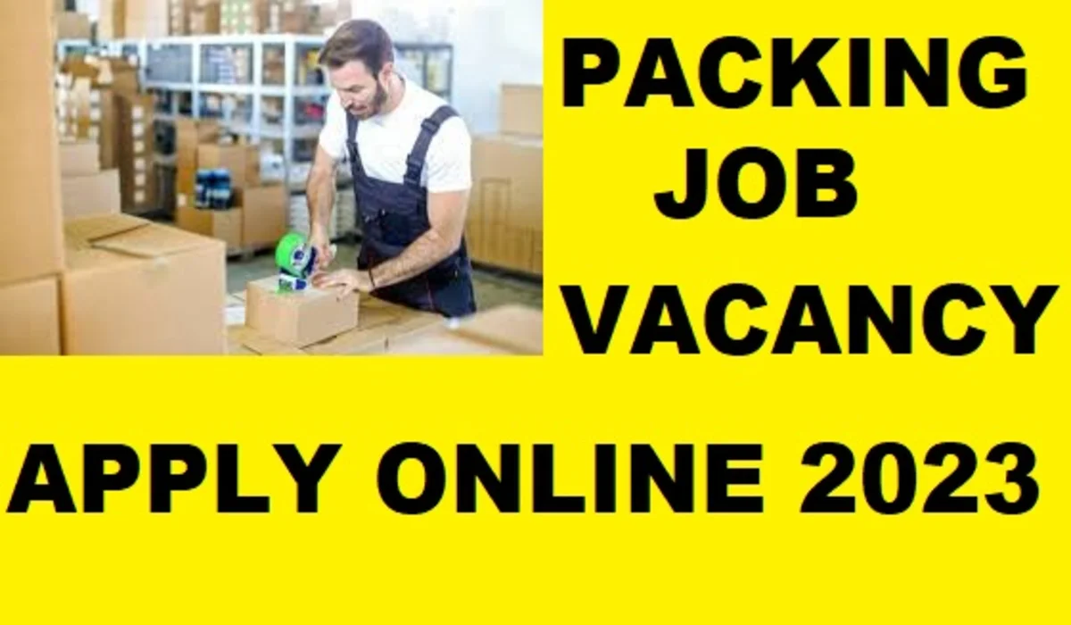 Packing job vacancy