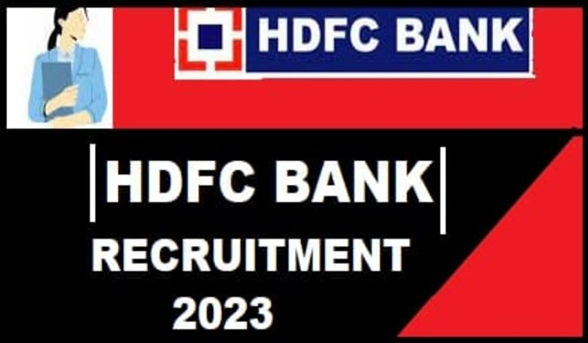 HDFC Bank new recruitment