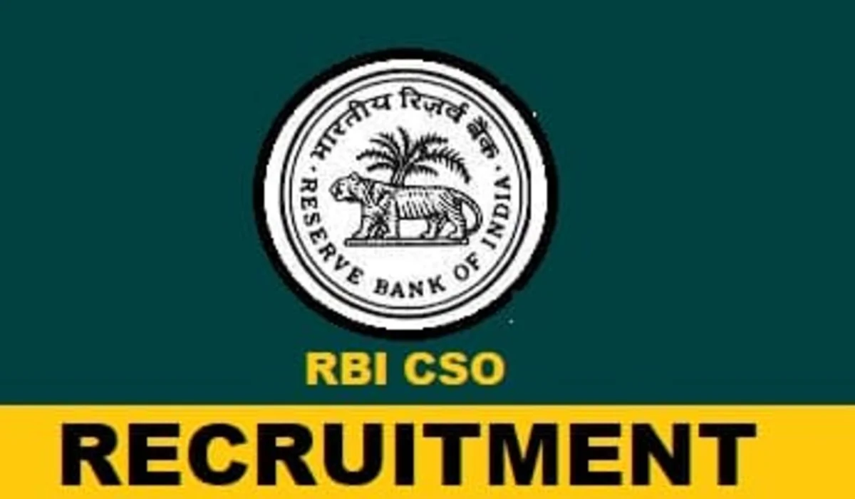 RBI CSO Recruitment